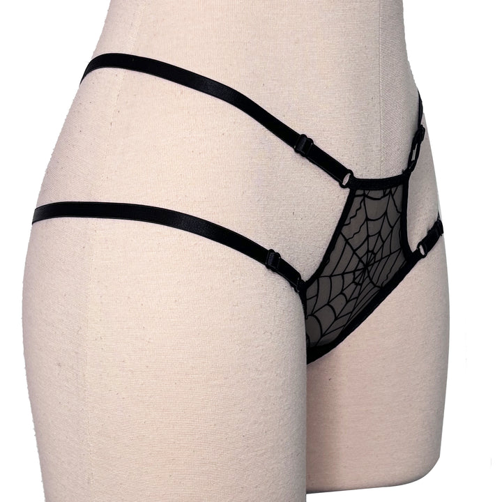 Spiderweb Strappy Thong