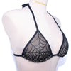 Spiderweb Triangle Bikini Top