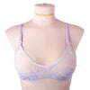 Lilac Bat Mesh Bralette, Purple Bats