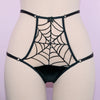High Waist Spiderweb Strappy Panty