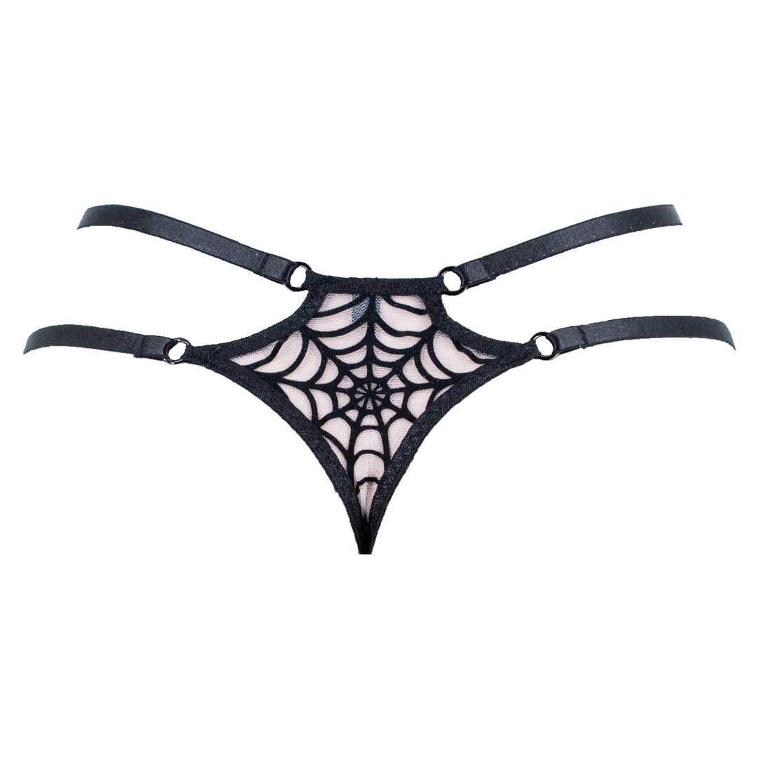 LUXE Spiderweb Strappy Thong