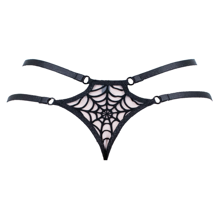 LUXE Spiderweb Strappy Thong