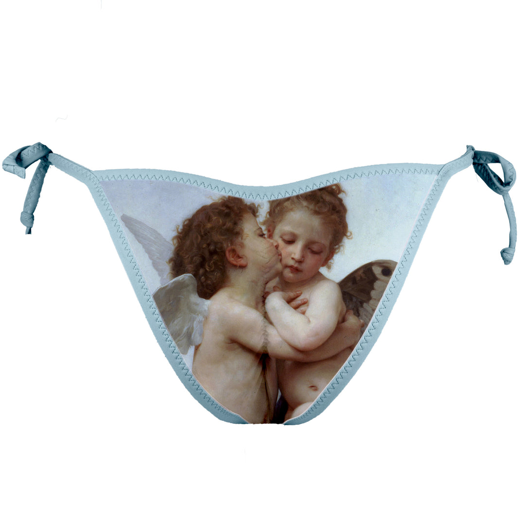 Two Cherubs (L'Amour et Psyché, enfants) String Bikini Bottom