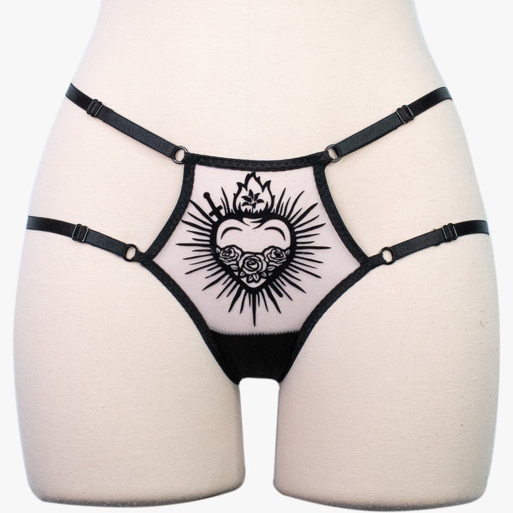 Sacred Heart  Strappy Thong