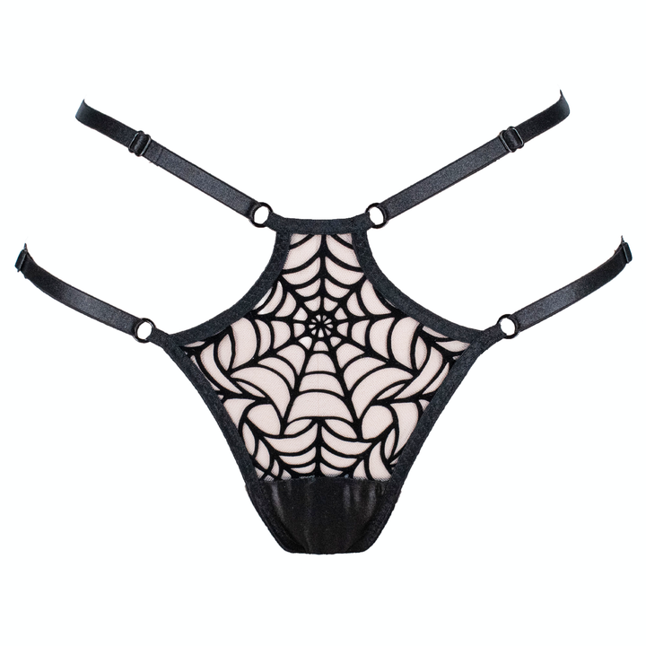 LUXE Spiderweb Strappy Thong