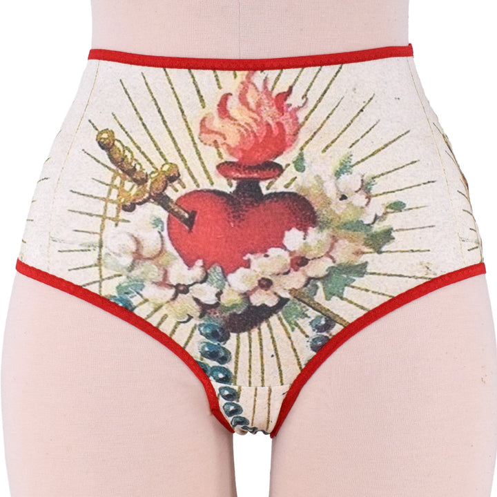 Sacred Heart High Waist Knicker