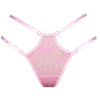 LUXE PINK Spiderweb Strappy Thong - McLaineO