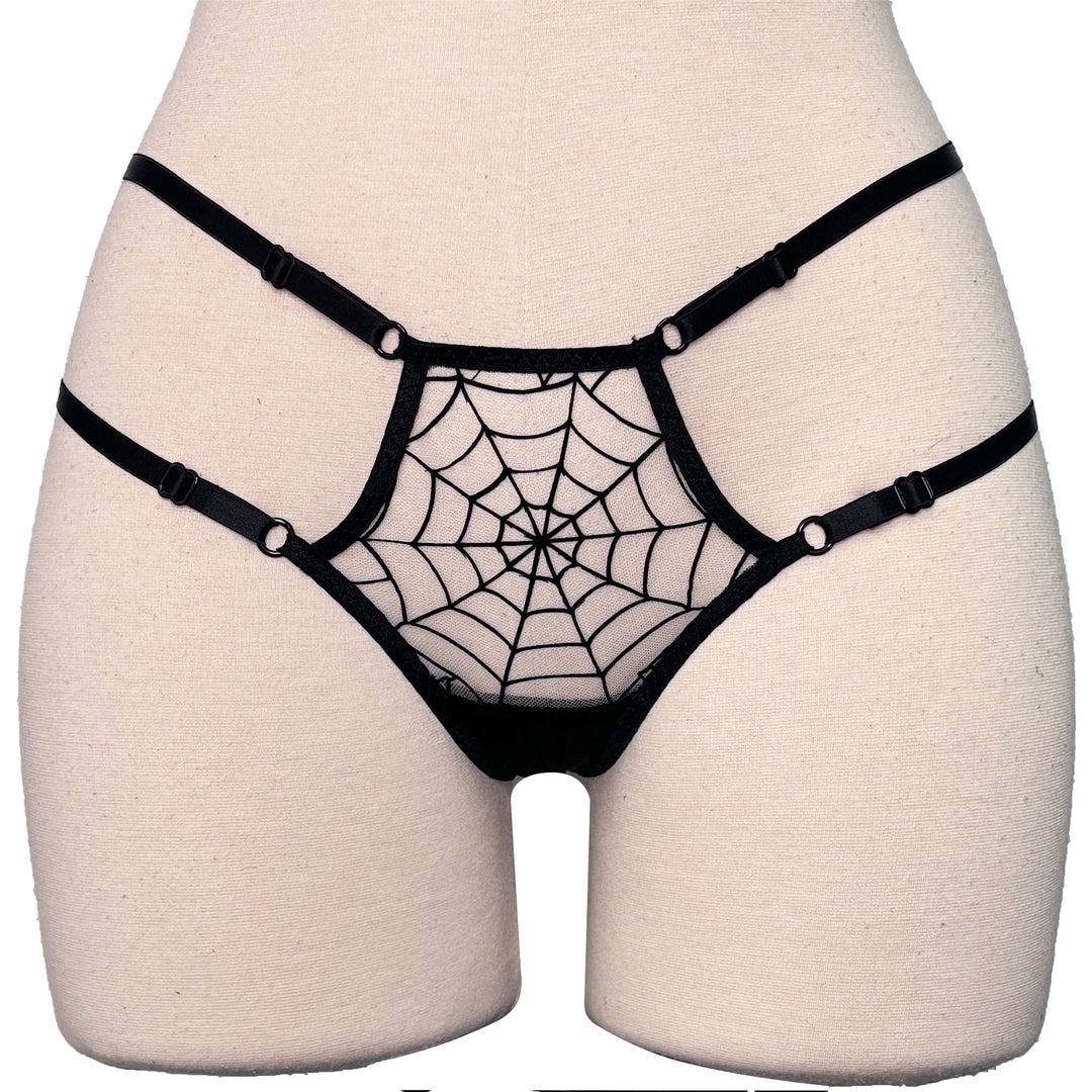 Spiderweb Strappy Thong