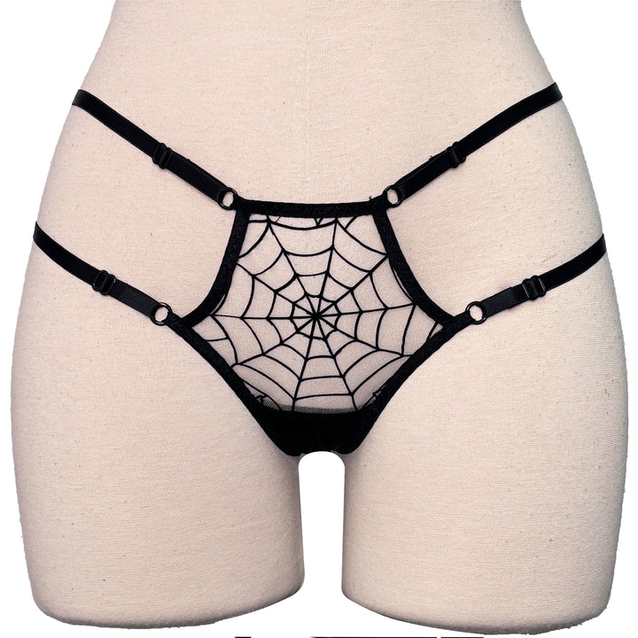 Spiderweb Strappy Thong