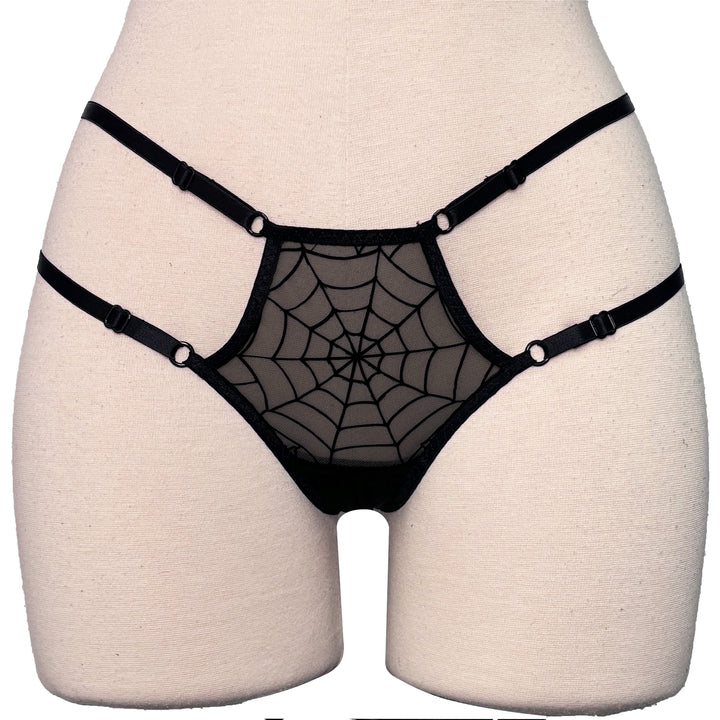 Spiderweb Strappy Thong