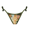 The Birth of Venus by Sandro Botticelli String Bikini Bottom