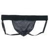 LUXE ALL BLACK Spiderweb Jockstrap - McLaineO