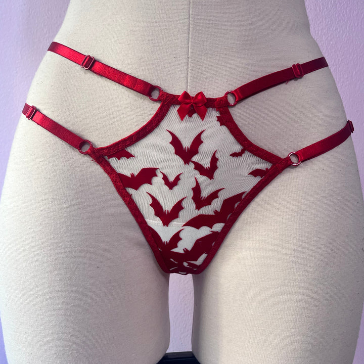 Bat Strappy Panty
