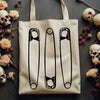 Safety Pins Canvas Tote Bag