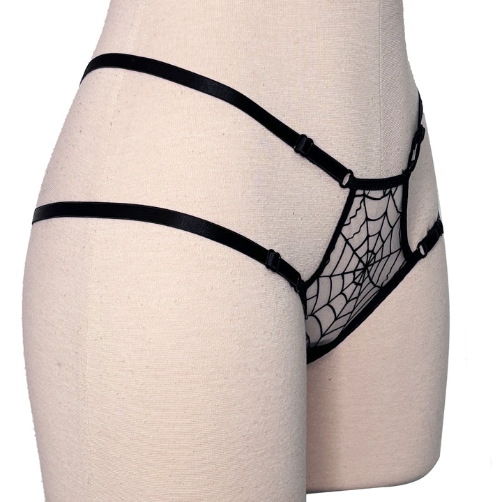 Spiderweb Strappy Thong