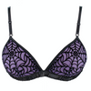 LUXE Purple Spiderweb Bralette