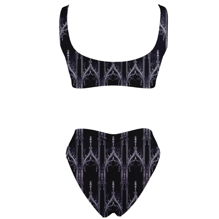 Black Cathedral One Piece Swimsuit