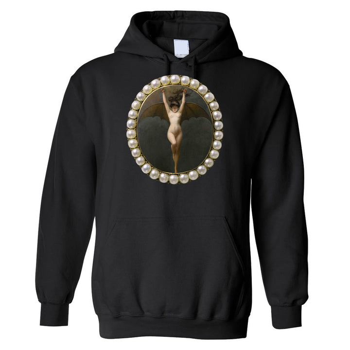 The Bat Woman by Albert Joseph Penot  -  Hooded Sweatshirt