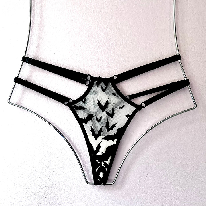 Bat Strappy Panty