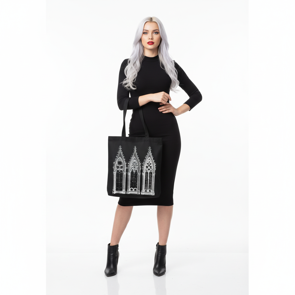 Gothic Cathedral Tote Bag