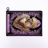 Gold and purple sacred heart - Cosmetic Bag