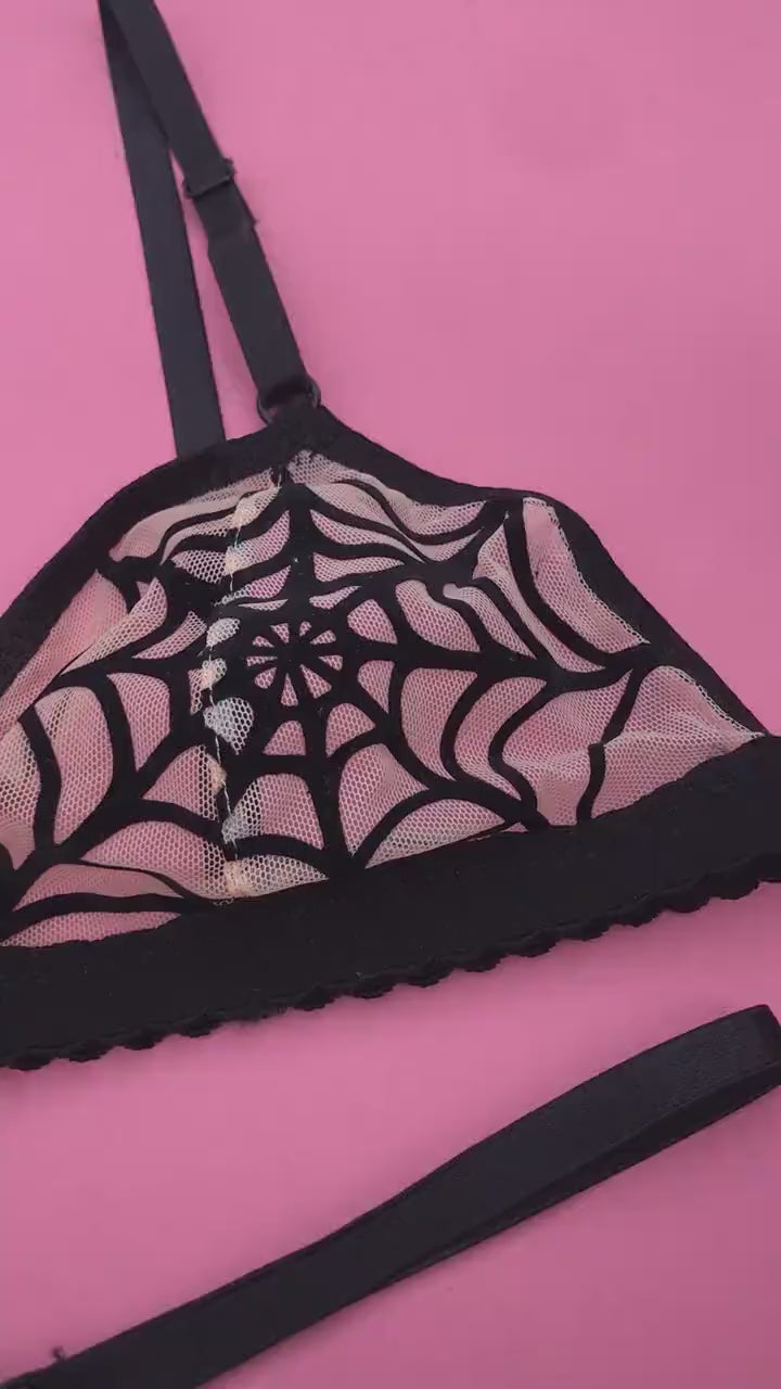 Spiderweb Bralette