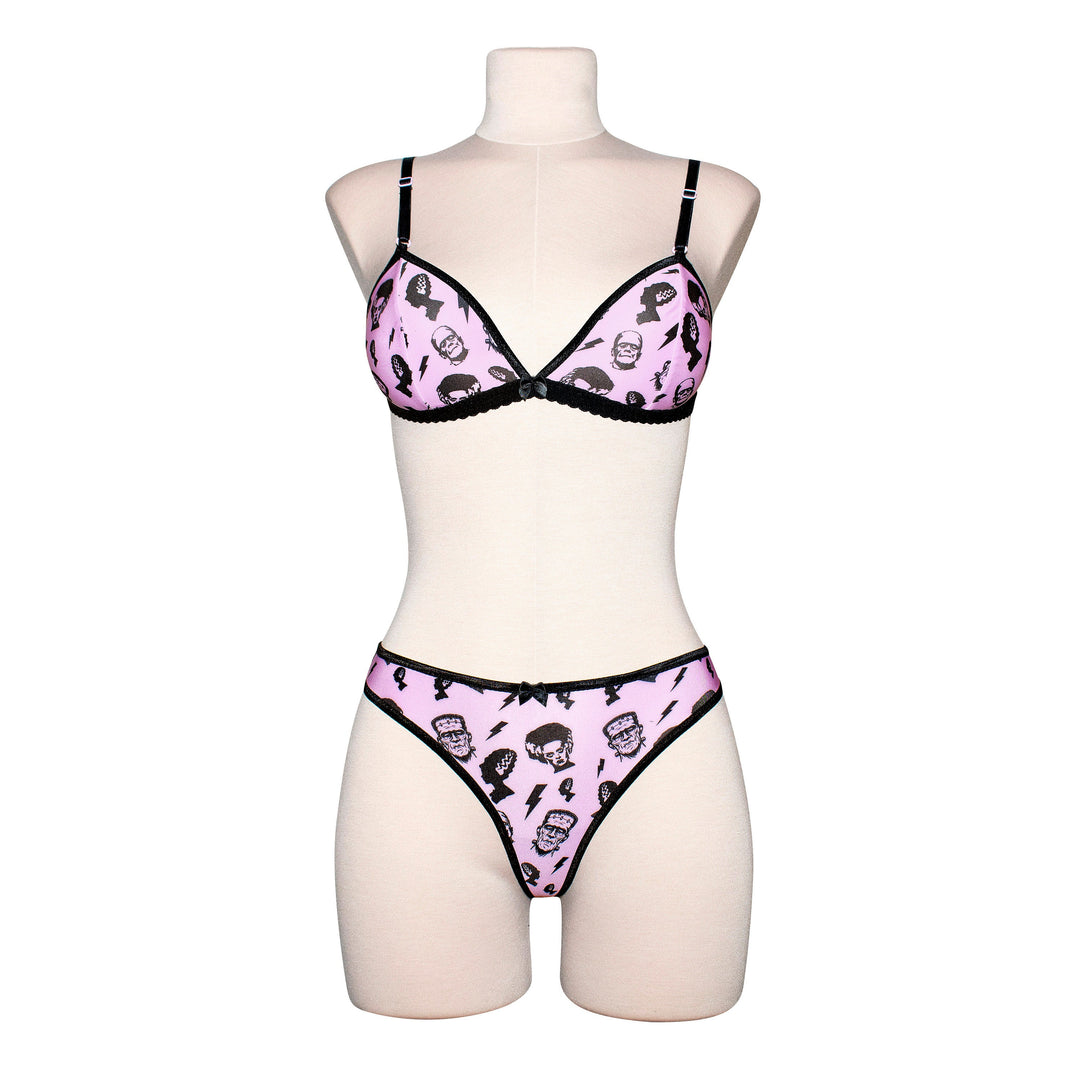 Pink Frankenstein Bralette