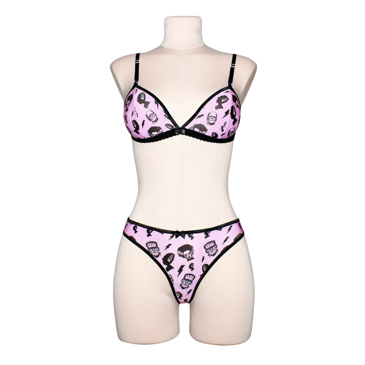 Pink Frankenstein Bralette
