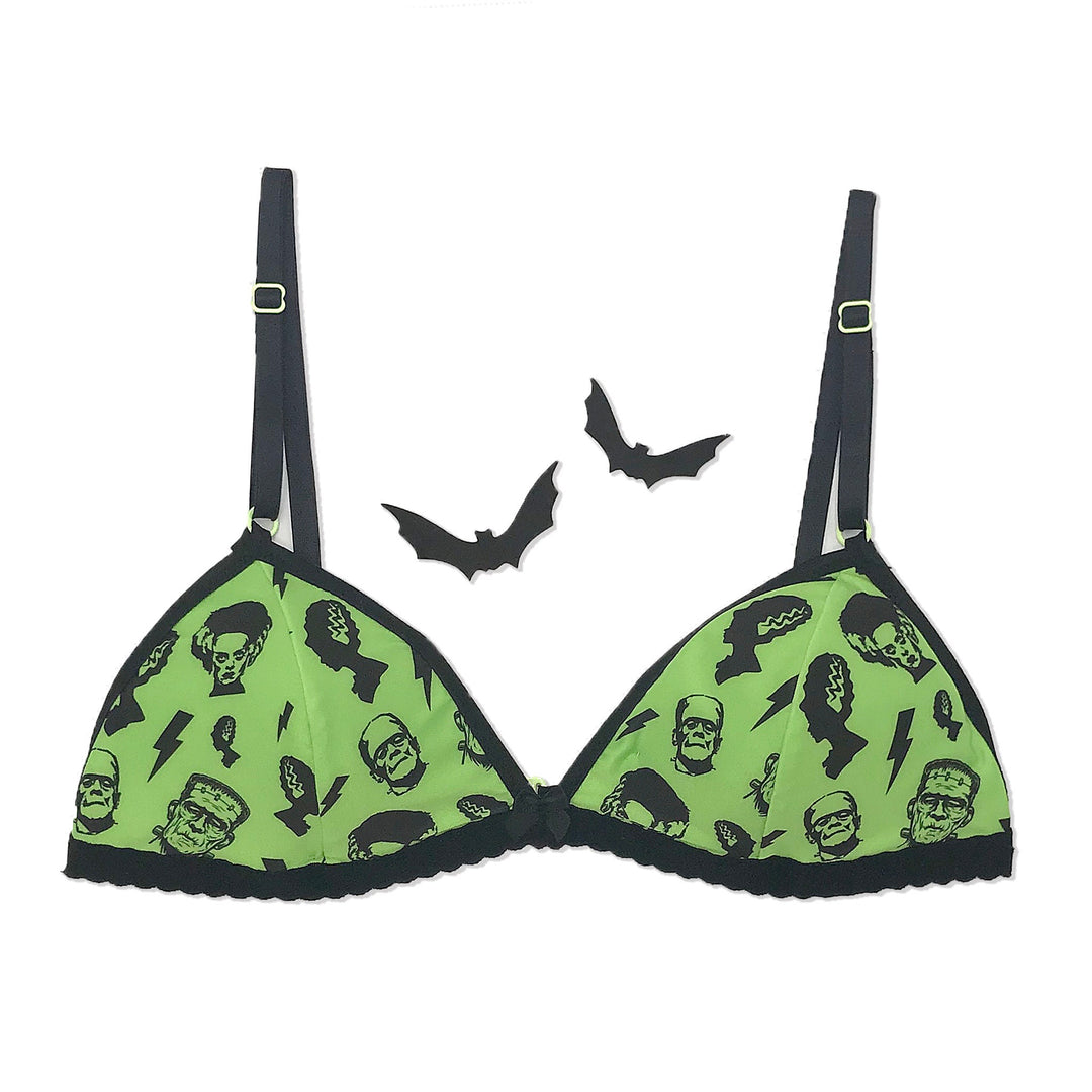 Green Frankenstein Bralette