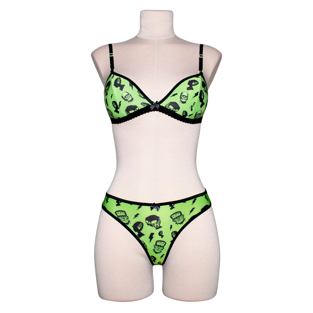 Green Frankenstein Bralette