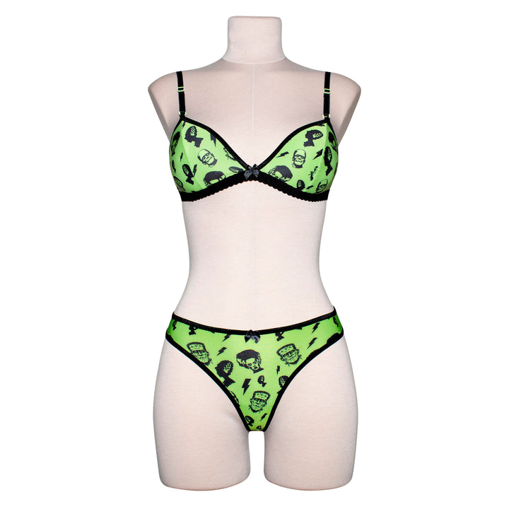 Green Frankenstein Bralette