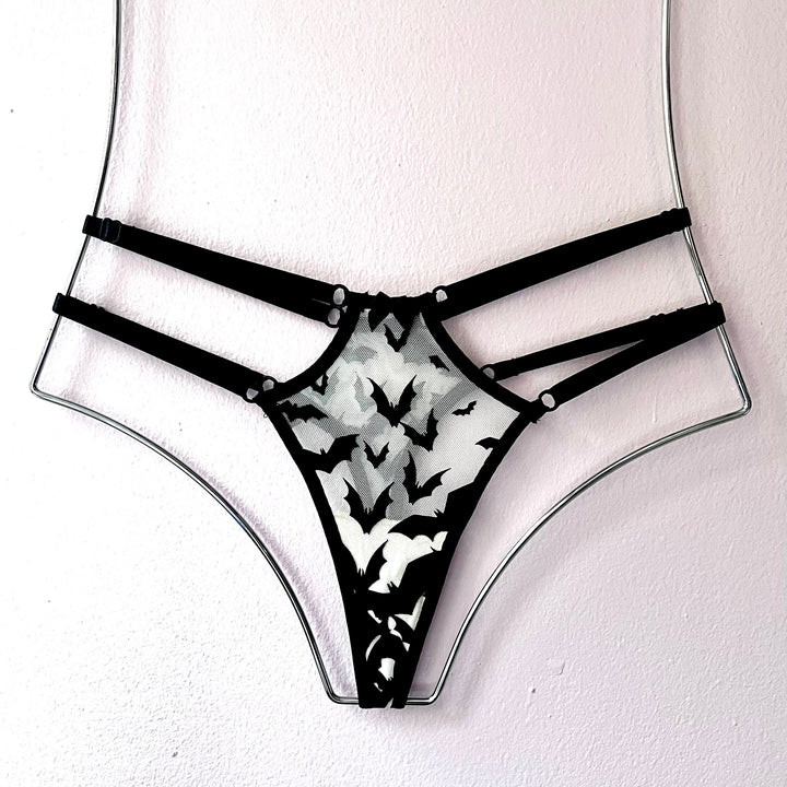 Bat strappy panty